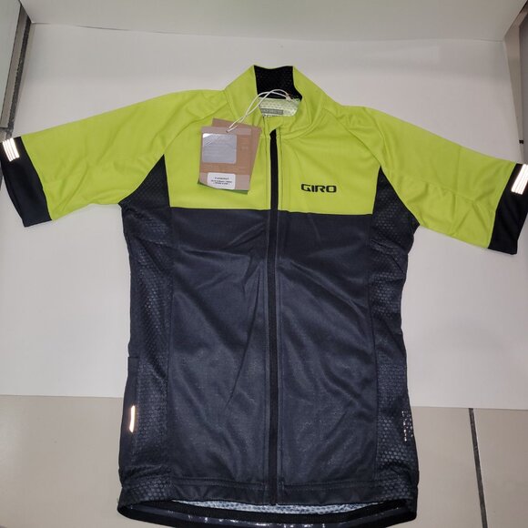 Giro Women's Chrono Jersey, Black/Yellow Size Small New w/tags Retail $74.95 - Picture 3 of 8